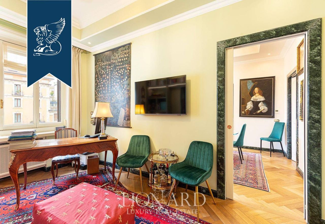 Апартаменты в Милане, Италия, 210 м² - фото 13