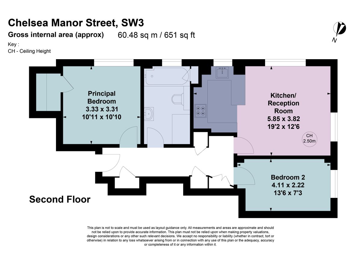 Квартира в Лондоне, Великобритания, 61 м² - фото 13