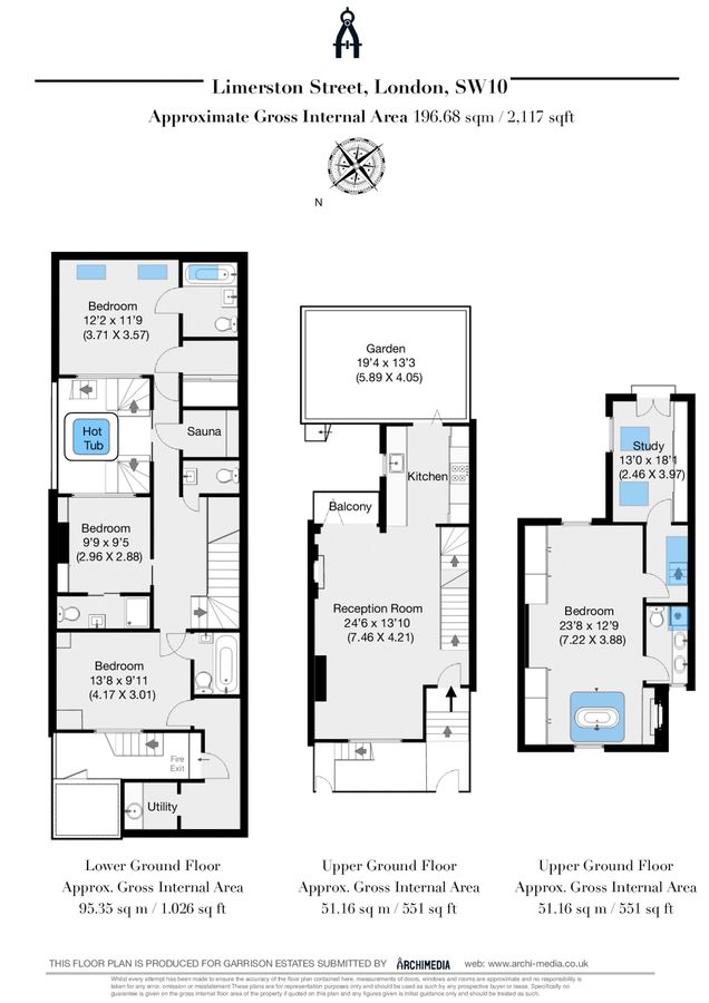 Квартира в Лондоне, Великобритания, 197 м² - фото 5