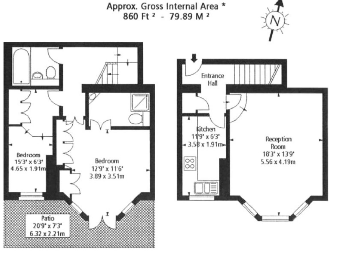 Квартира в Лондоне, Великобритания, 80 м² - фото 6