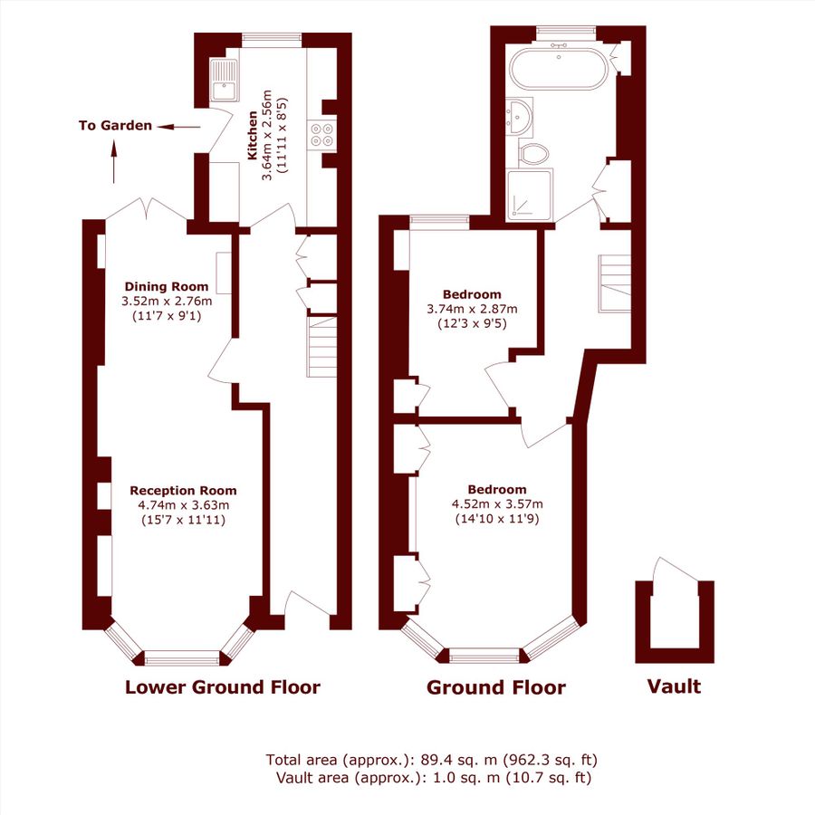 Квартира в Лондоне, Великобритания, 89 м² - фото 7