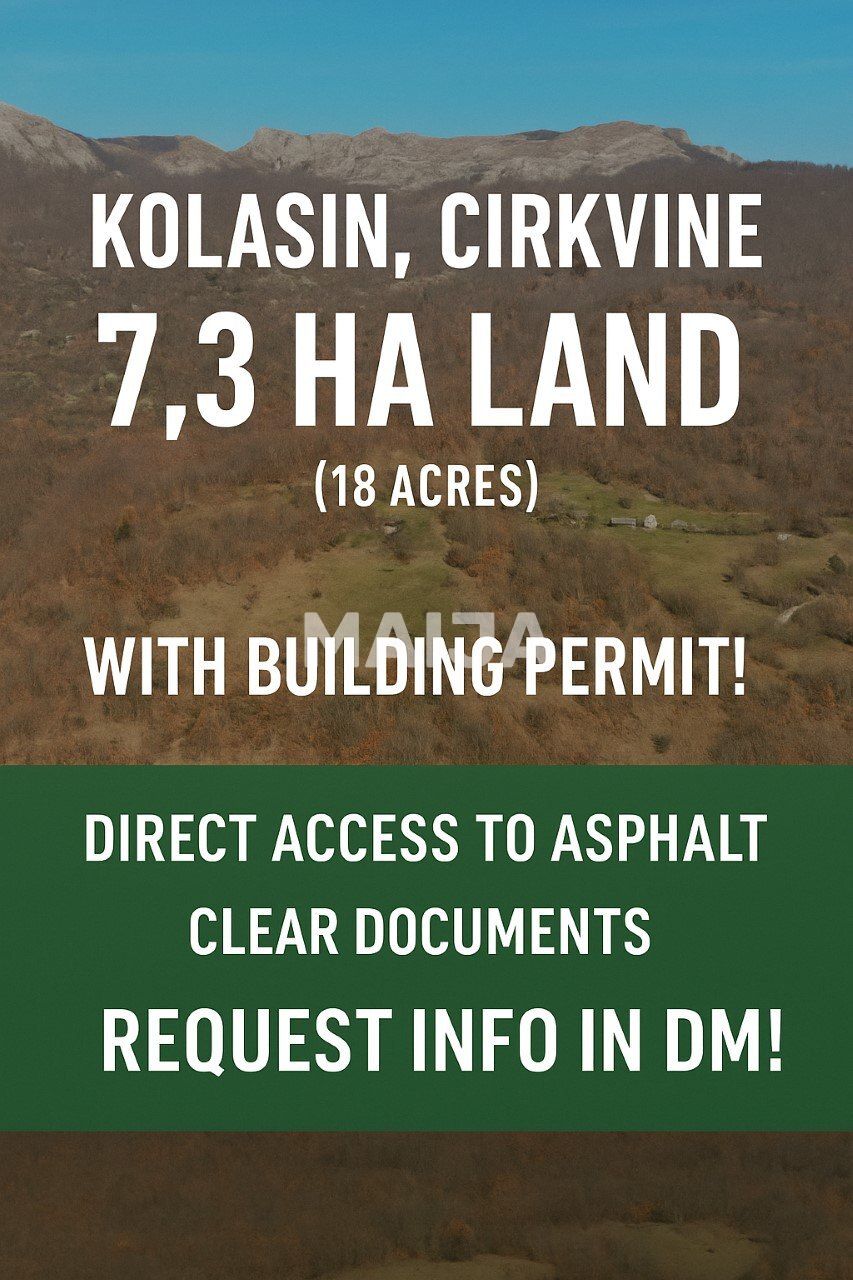 Земля в Колашине, Черногория, 73 000 м² - фото 1