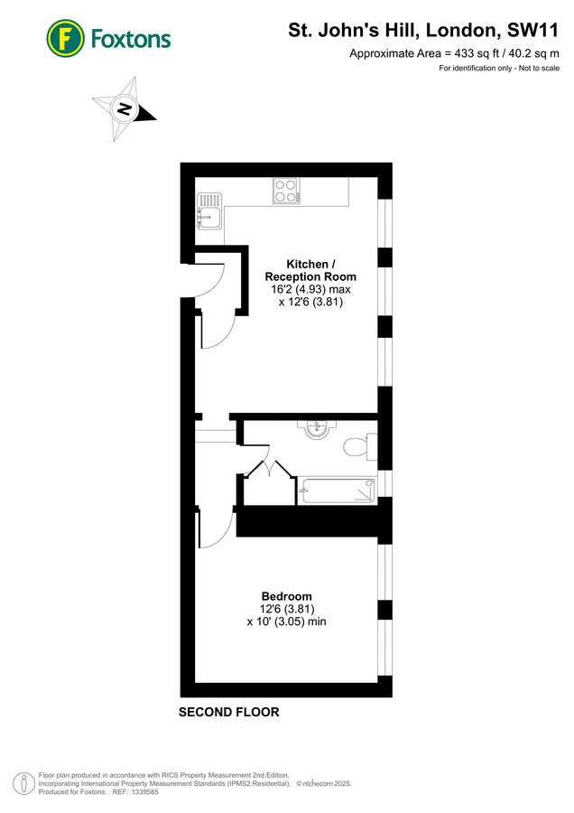 Квартира в Лондоне, Великобритания, 40 м² - фото 7