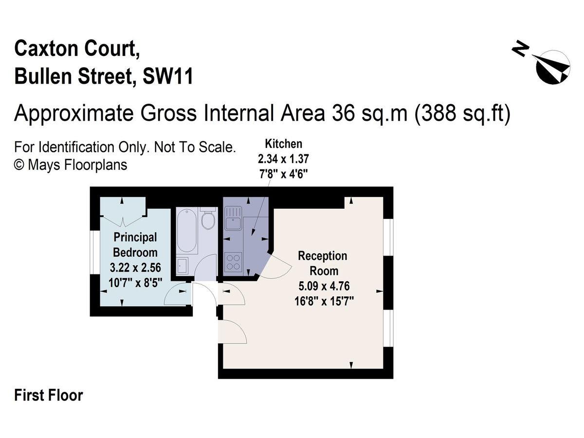 Квартира в Лондоне, Великобритания, 36 м² - фото 7