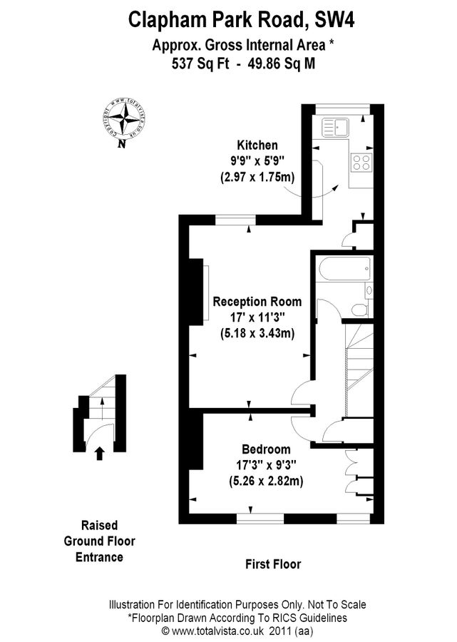 Квартира в Лондоне, Великобритания, 50 м² - фото 8