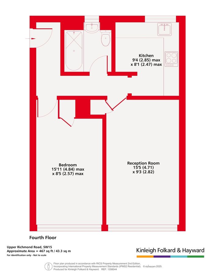 Квартира в Лондоне, Великобритания, 43 м² - фото 8
