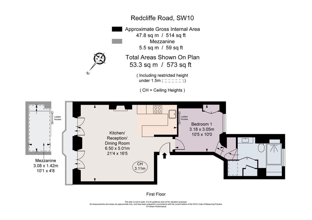 Квартира в Лондоне, Великобритания, 48 м² - фото 9