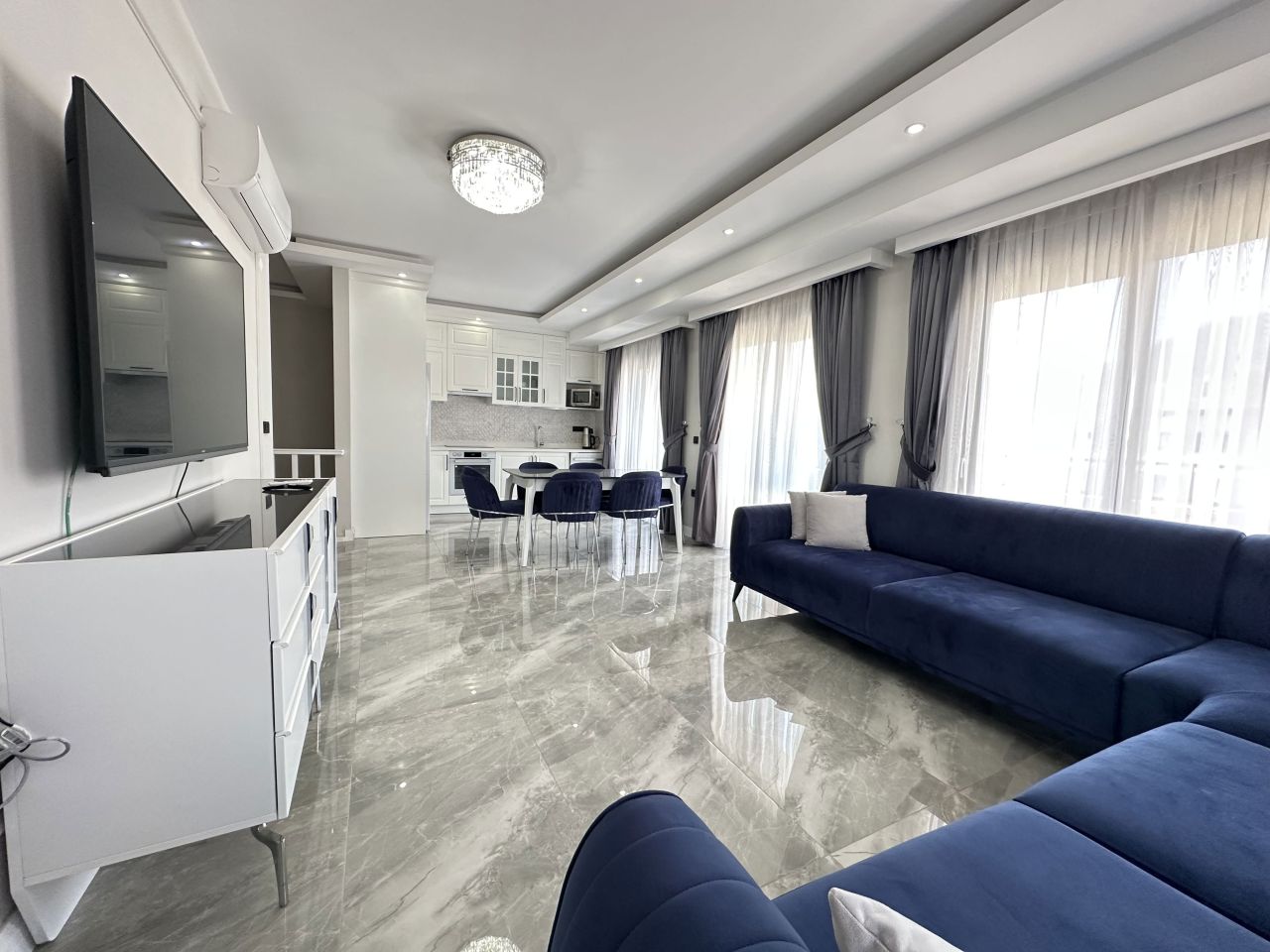 Апартаменты в Алании, Турция, 150 м² - фото 1