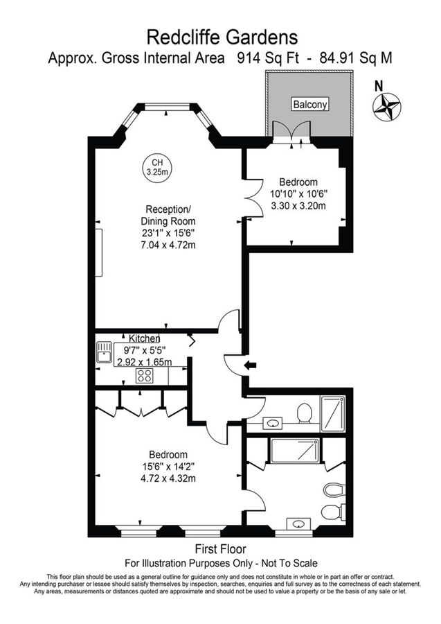 Квартира в Лондоне, Великобритания, 85 м² - фото 10