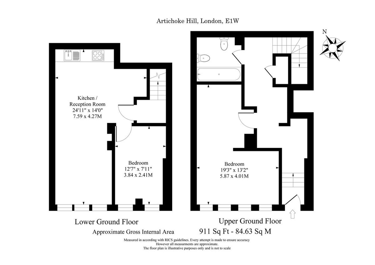 Квартира в Лондоне, Великобритания, 85 м² - фото 10