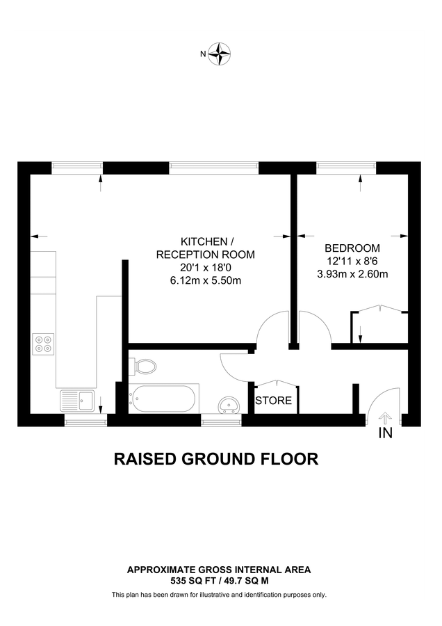 Квартира в Лондоне, Великобритания, 50 м² - фото 10