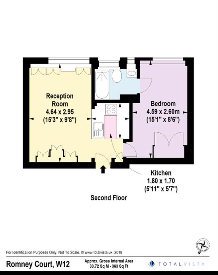 Квартира в Лондоне, Великобритания, 34 м² - фото 10
