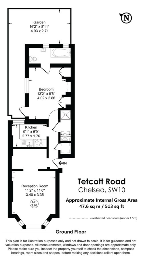 Квартира в Лондоне, Великобритания, 48 м² - фото 10