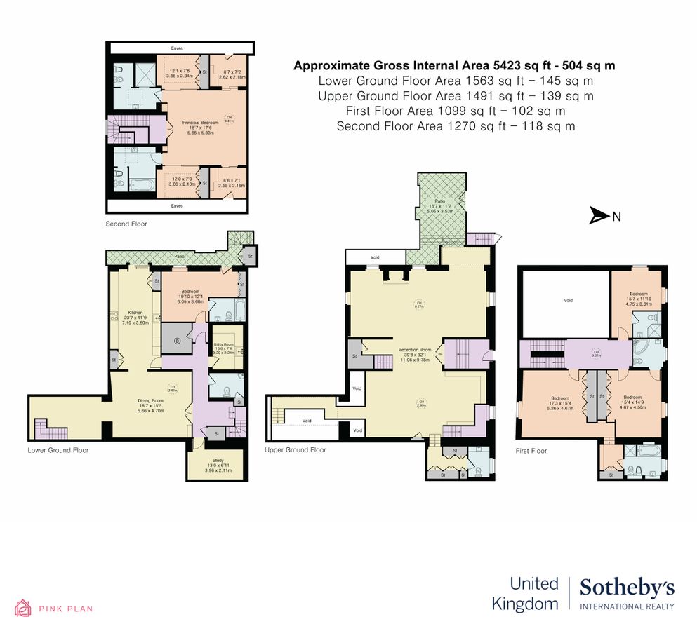 Квартира в Лондоне, Великобритания, 504 м² - фото 11