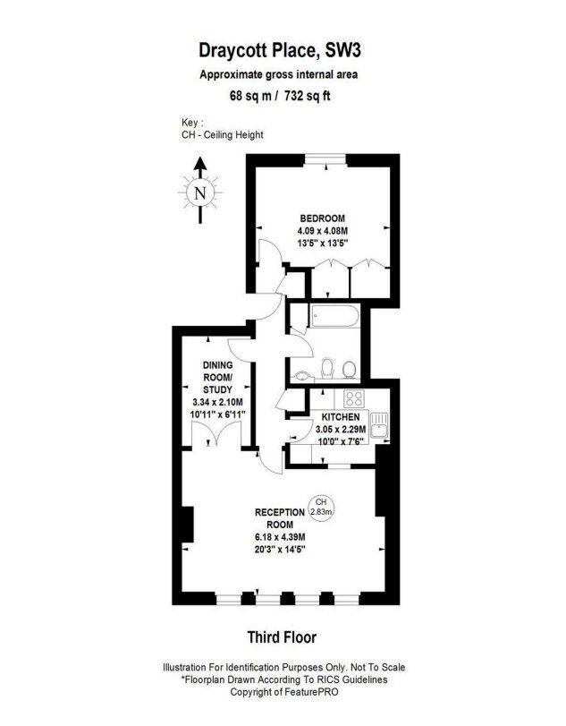 Квартира в Лондоне, Великобритания, 68 м² - фото 11