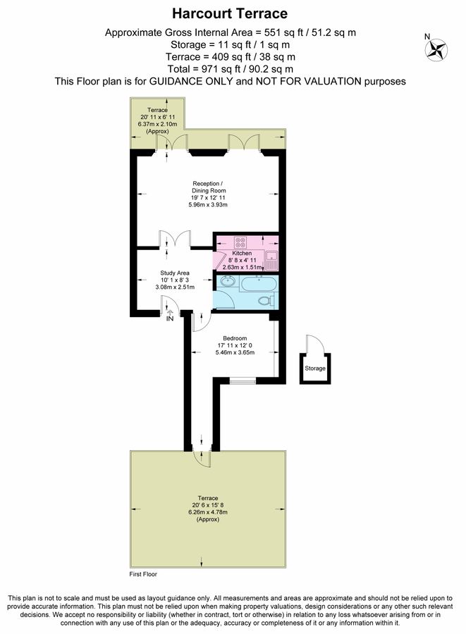 Квартира в Лондоне, Великобритания, 90 м² - фото 12