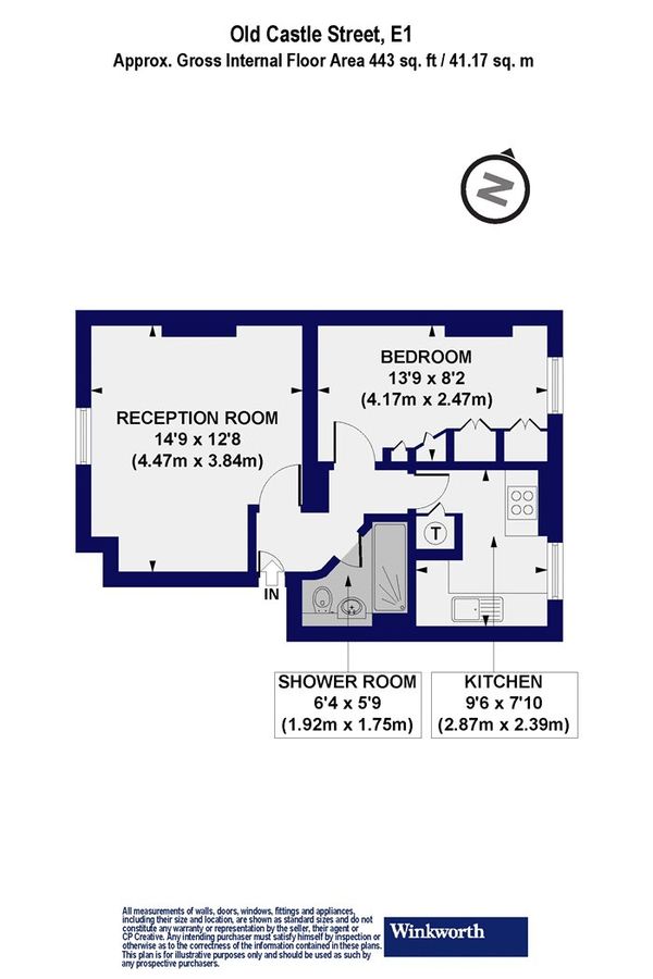 Квартира в Лондоне, Великобритания, 41 м² - фото 12