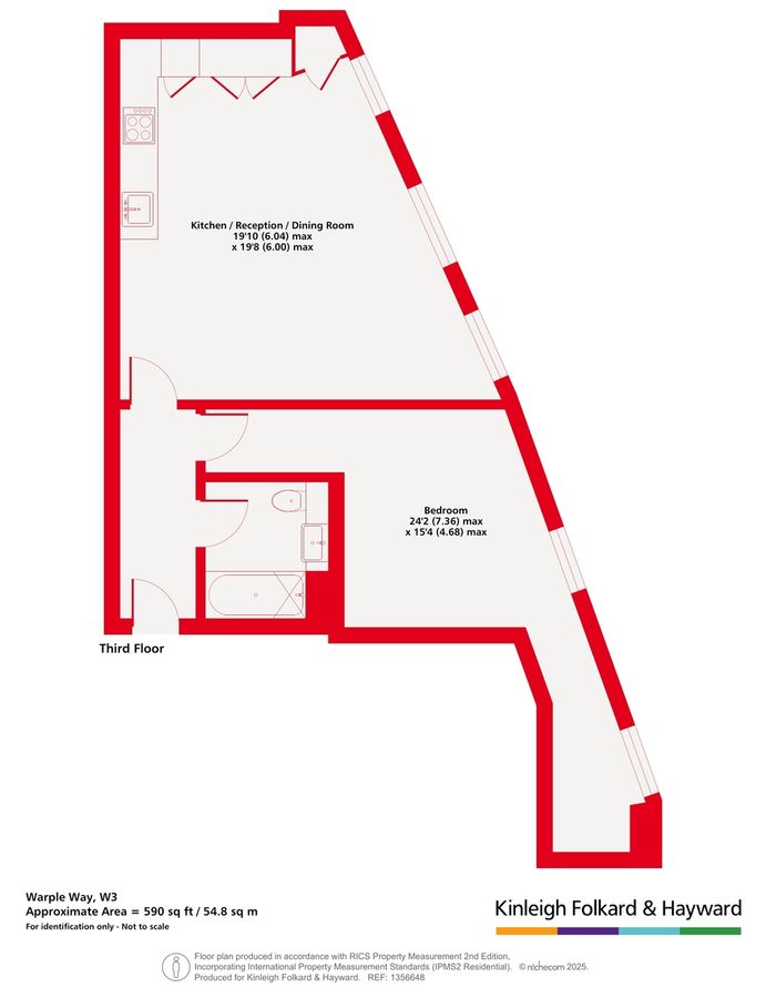 Квартира в Лондоне, Великобритания, 55 м² - фото 14