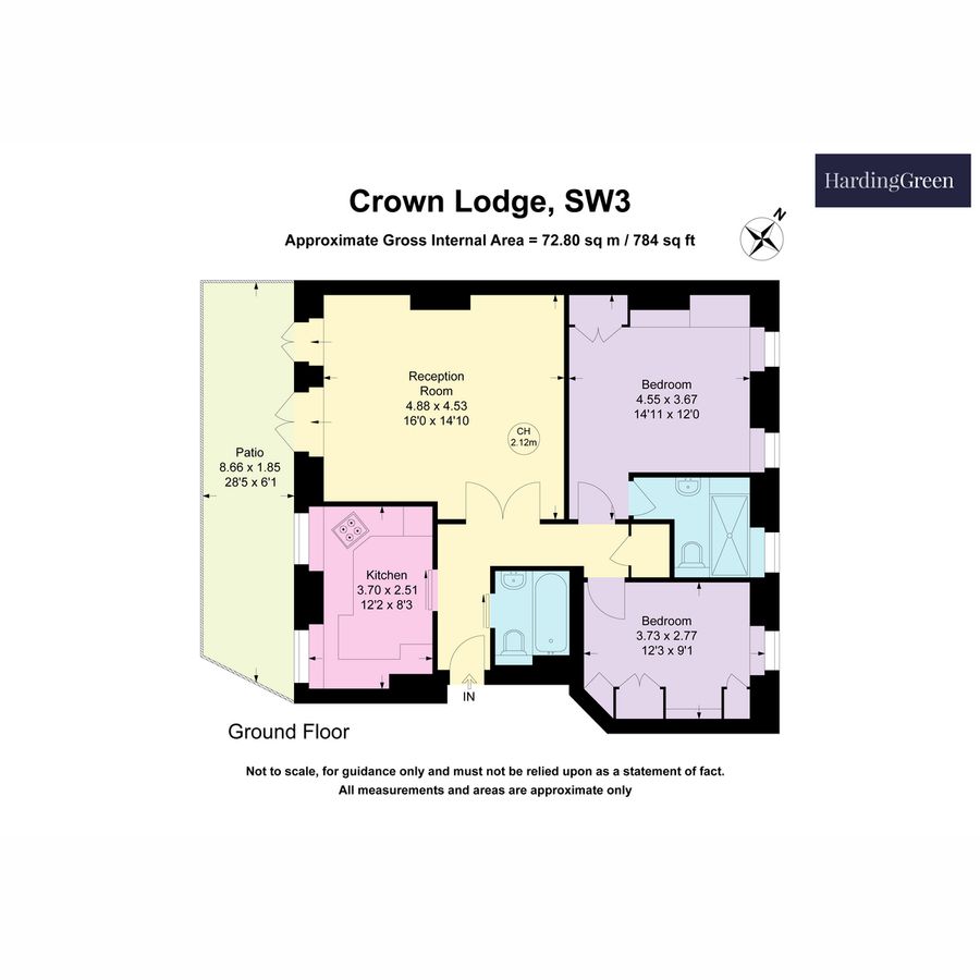 Квартира в Лондоне, Великобритания, 73 м² - фото 14