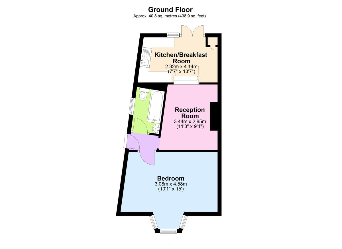 Квартира в Лондоне, Великобритания, 41 м² - фото 14