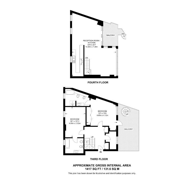Квартира в Лондоне, Великобритания, 132 м² - фото 15