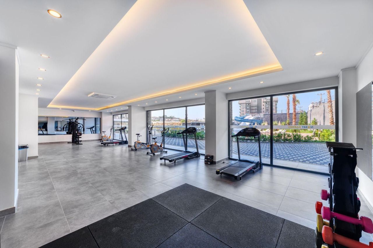 Апартаменты в Алании, Турция, 58 м² - фото 16