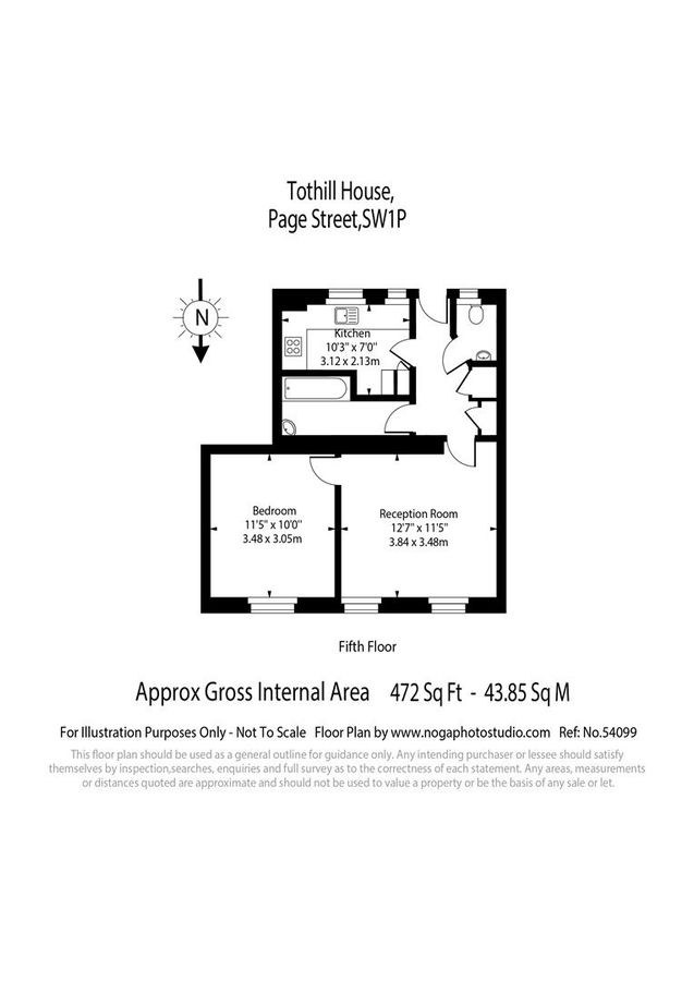 Квартира в Лондоне, Великобритания, 44 м² - фото 15