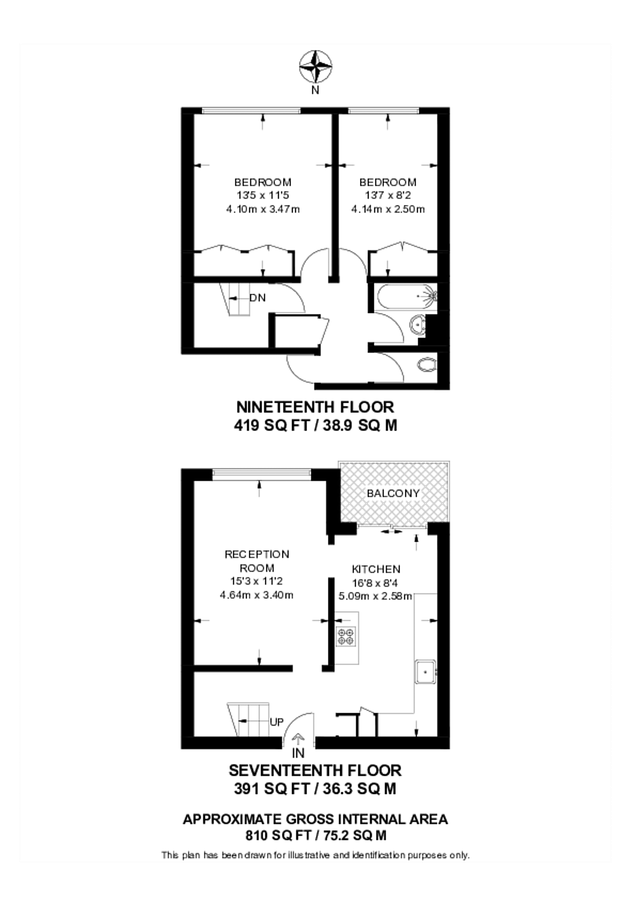 Квартира в Лондоне, Великобритания, 75 м² - фото 15