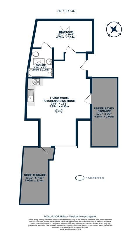 Квартира в Лондоне, Великобритания, 44 м² - фото 16