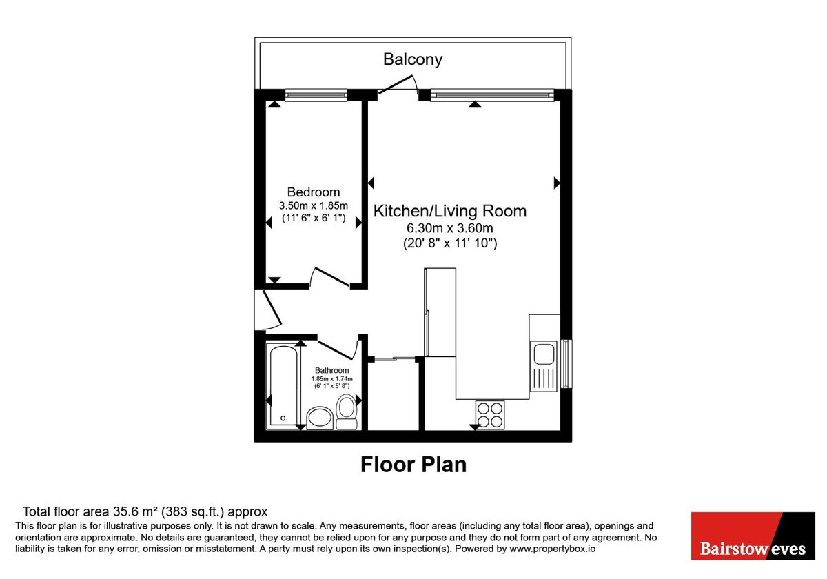 Квартира в Лондоне, Великобритания, 36 м² - фото 17