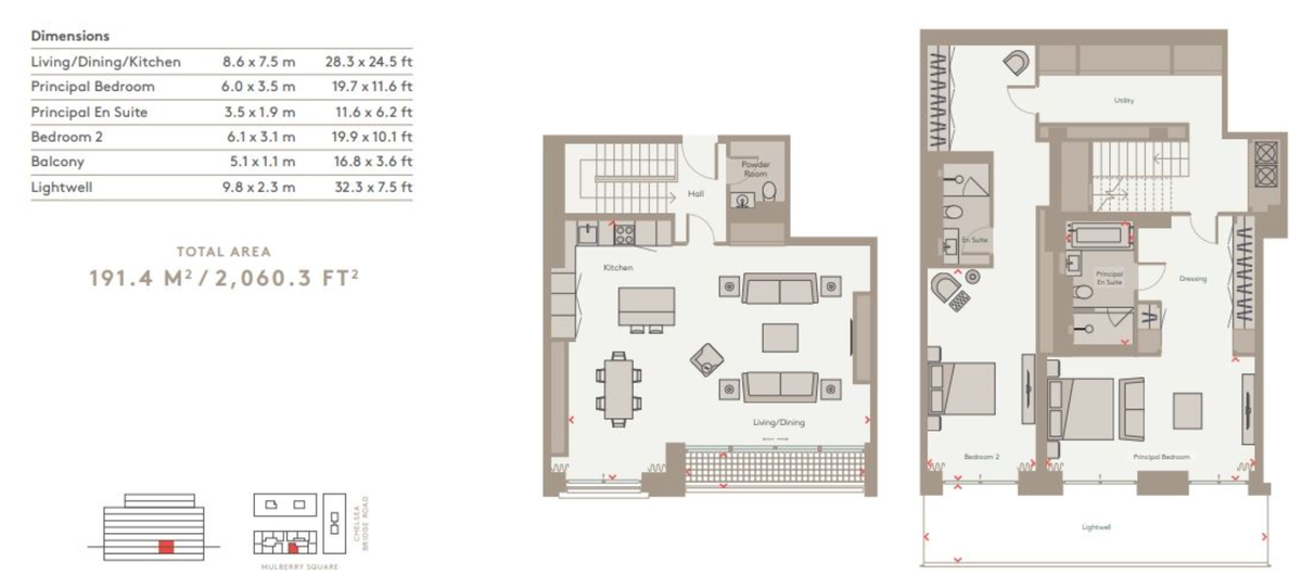Квартира в Лондоне, Великобритания, 191 м² - фото 17