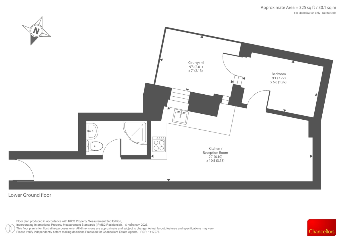 Квартира в Лондоне, Великобритания, 30 м² - фото 18