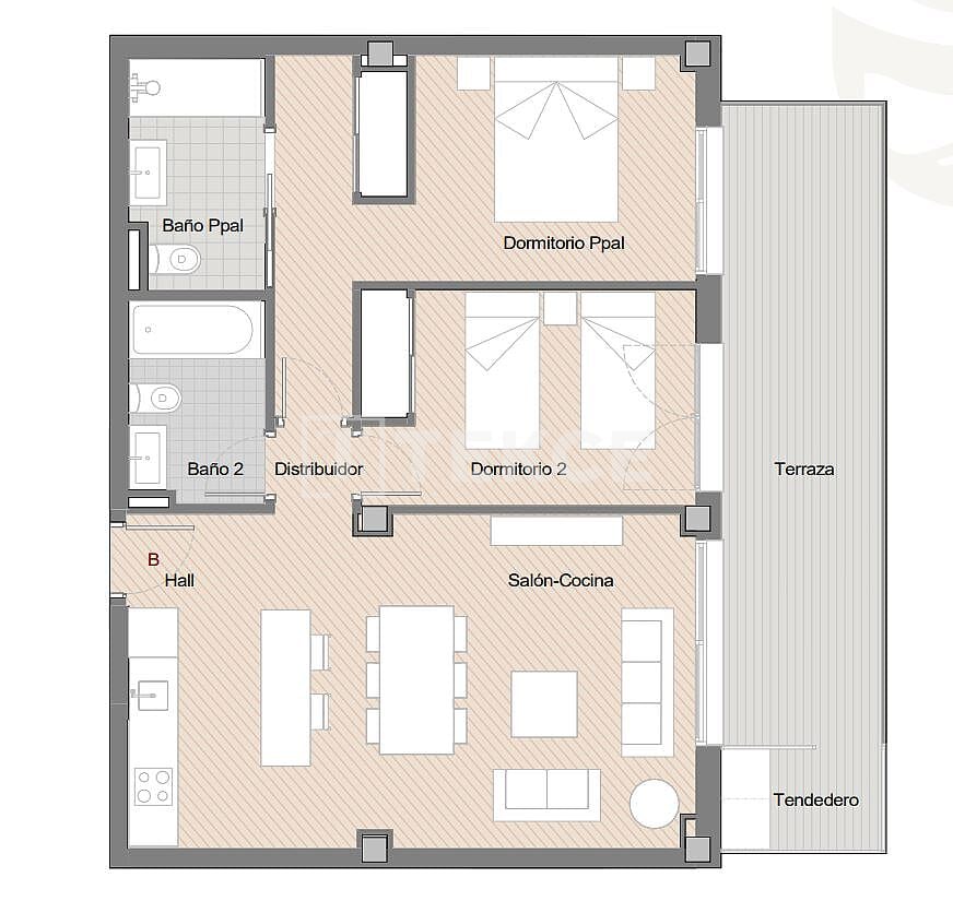 Апартаменты в Эстепоне, Испания, 135 м² - фото 9