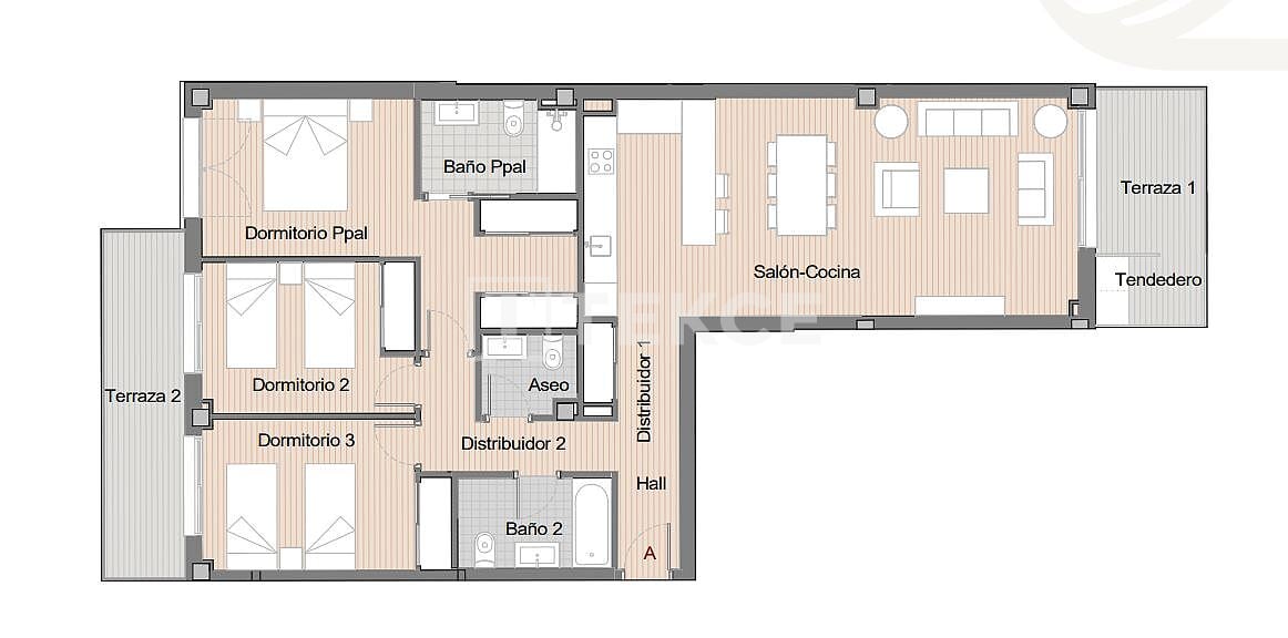 Апартаменты в Эстепоне, Испания, 135 м² - фото 10