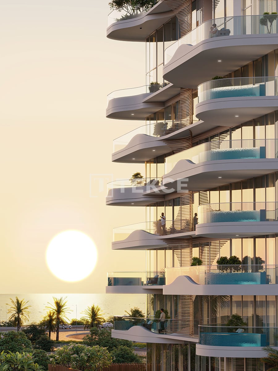 Апартаменты Остров Аль-Марджан, ОАЭ, 77 м² - фото 12