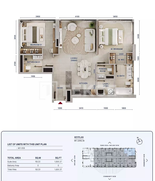 Апартаменты в Дубае, ОАЭ, 95 м² - фото 16