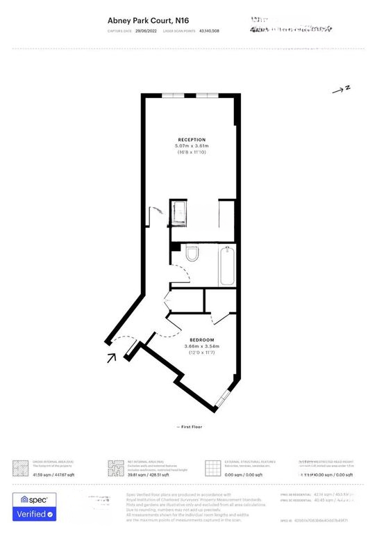 Квартира в Лондоне, Великобритания, 42 м² - фото 4