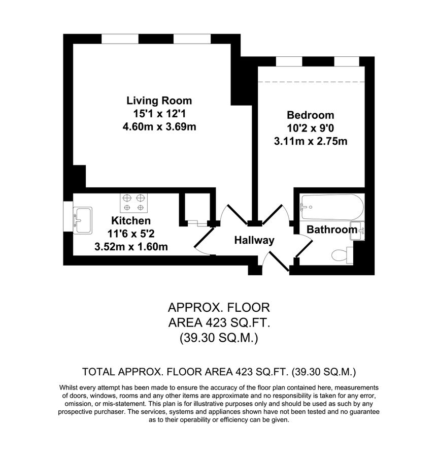 Квартира в Лондоне, Великобритания, 39 м² - фото 6