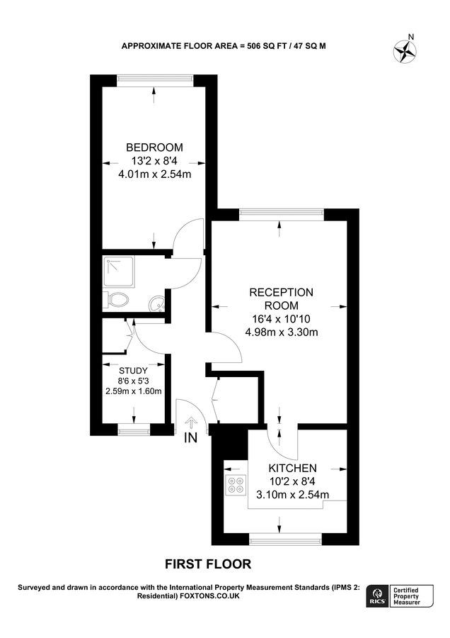 Квартира в Лондоне, Великобритания, 47 м² - фото 7