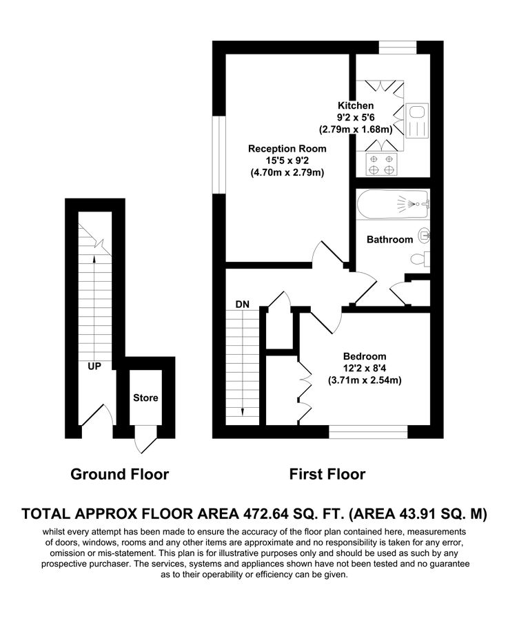 Квартира в Лондоне, Великобритания, 44 м² - фото 8