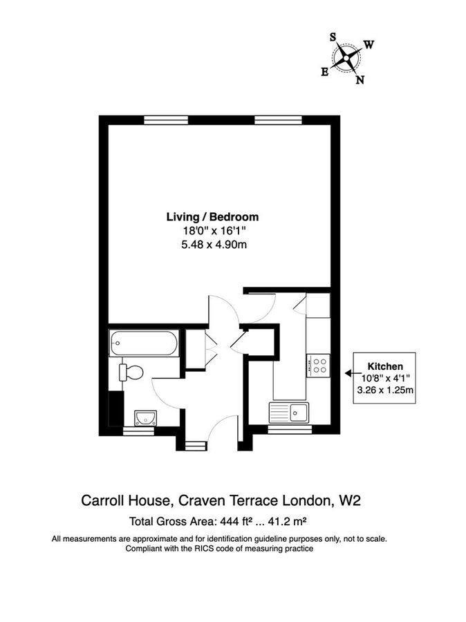 Квартира в Лондоне, Великобритания, 41 м² - фото 9