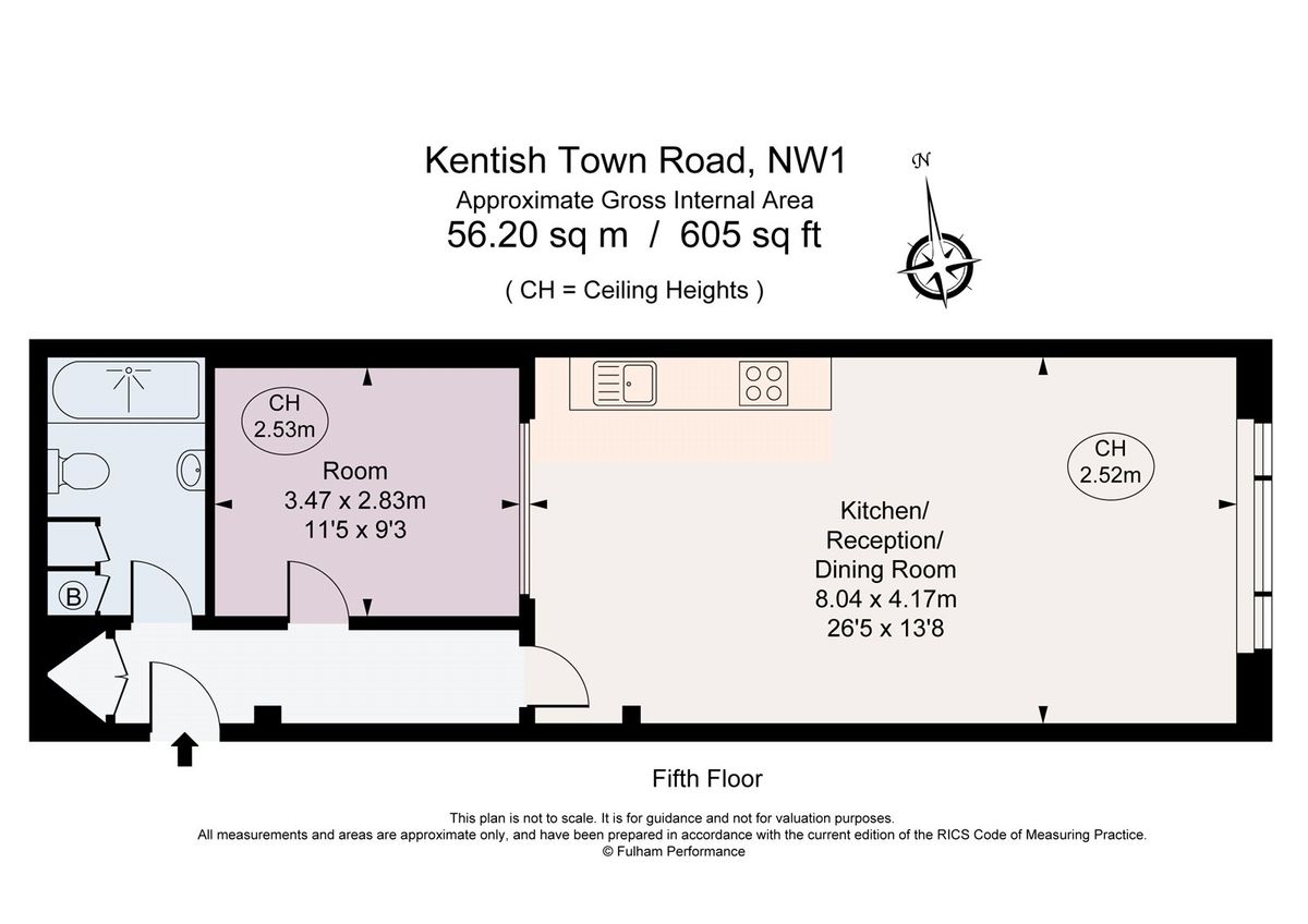 Квартира в Лондоне, Великобритания, 56 м² - фото 12