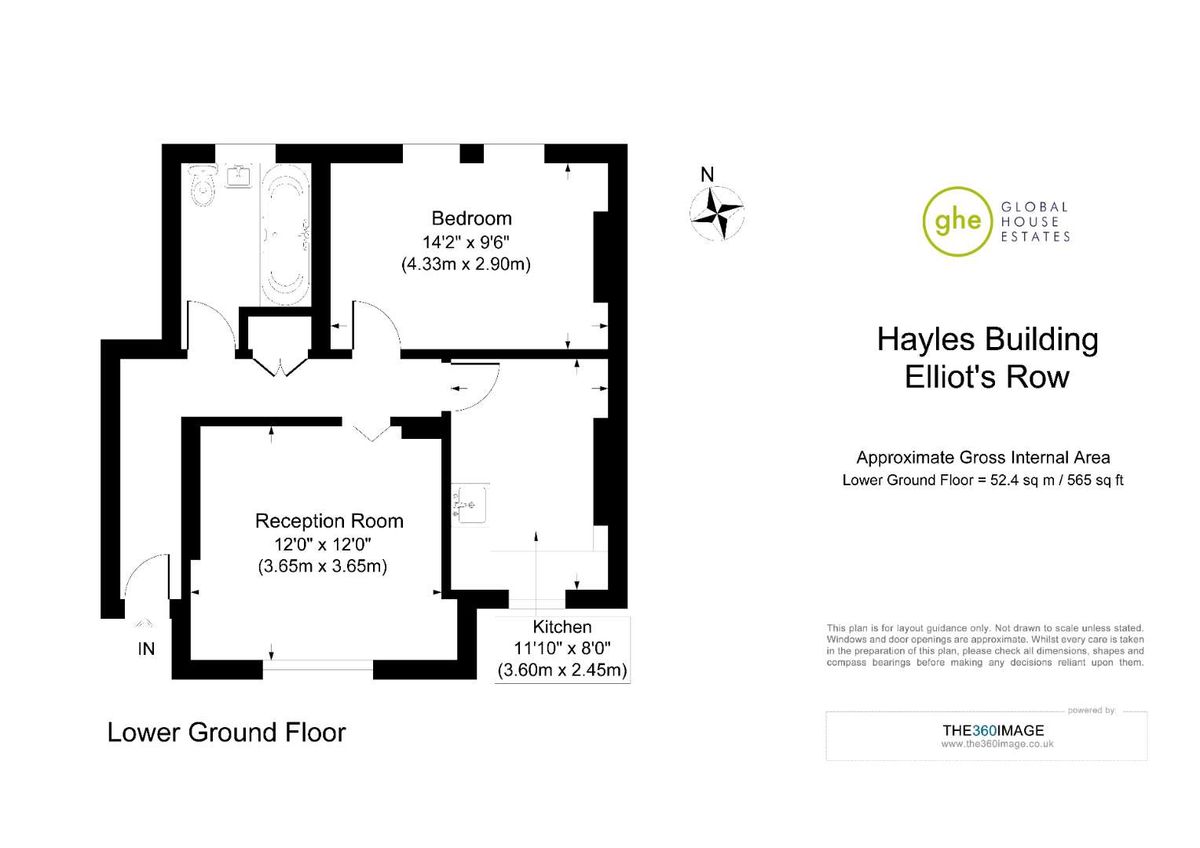 Квартира в Лондоне, Великобритания, 52 м² - фото 14