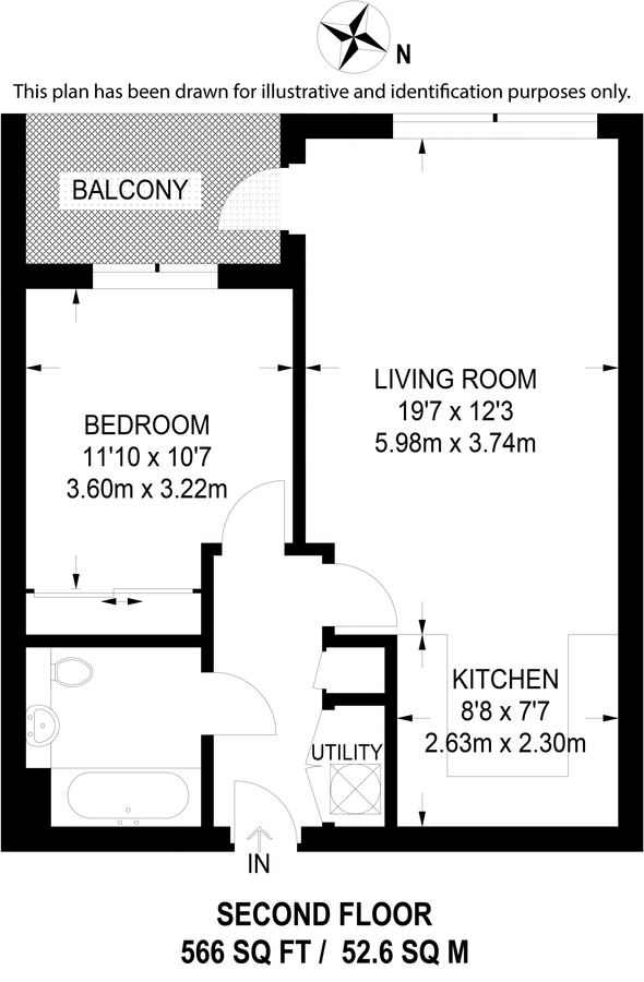 Квартира в Лондоне, Великобритания, 53 м² - фото 16