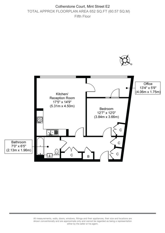 Квартира в Лондоне, Великобритания, 61 м² - фото 17