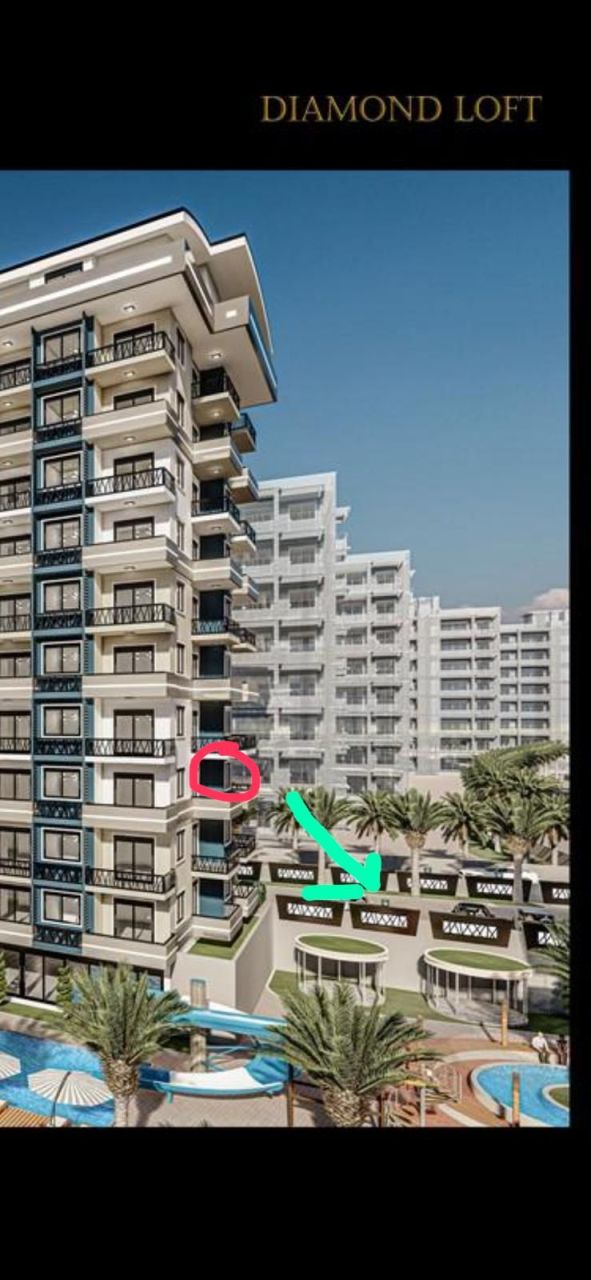 Квартира в Алании, Турция, 50 м² - фото 3