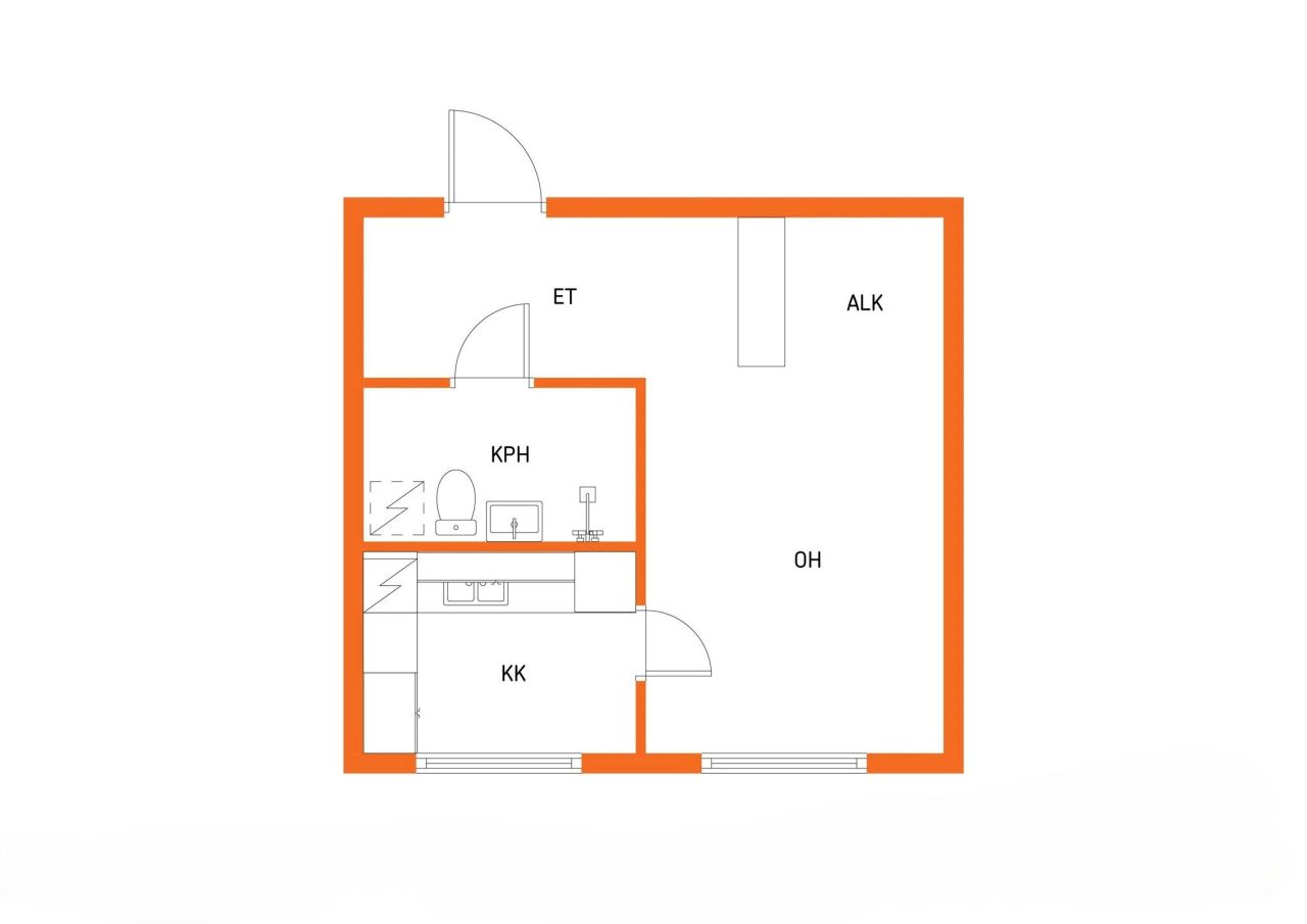 Квартира в Пюхтяя, Финляндия, 33.5 м² - фото 2