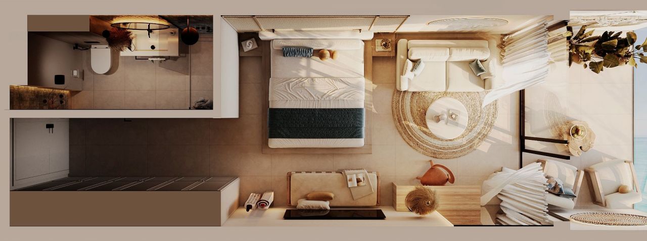 Инвестиционный проект Тулусду, Мальдивы, 39 м² - фото 1