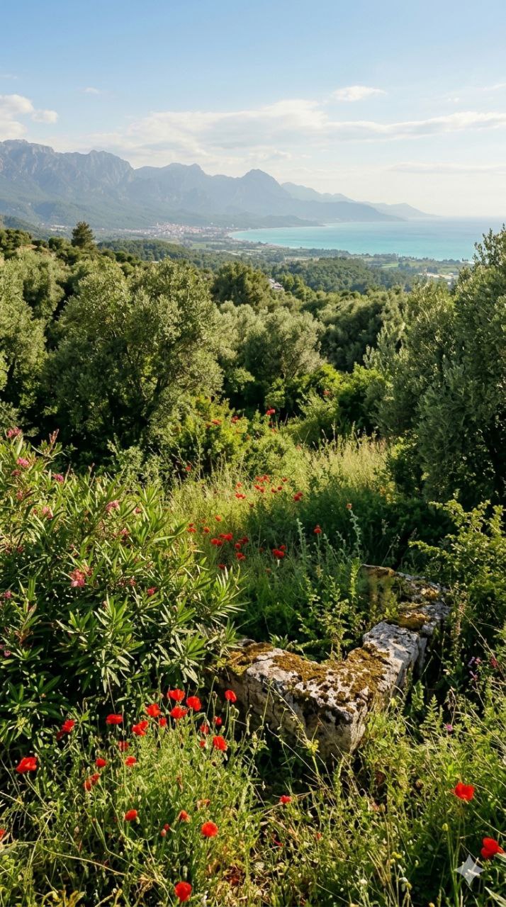 Земля в Анталии, Турция, 100 сот. - фото 1