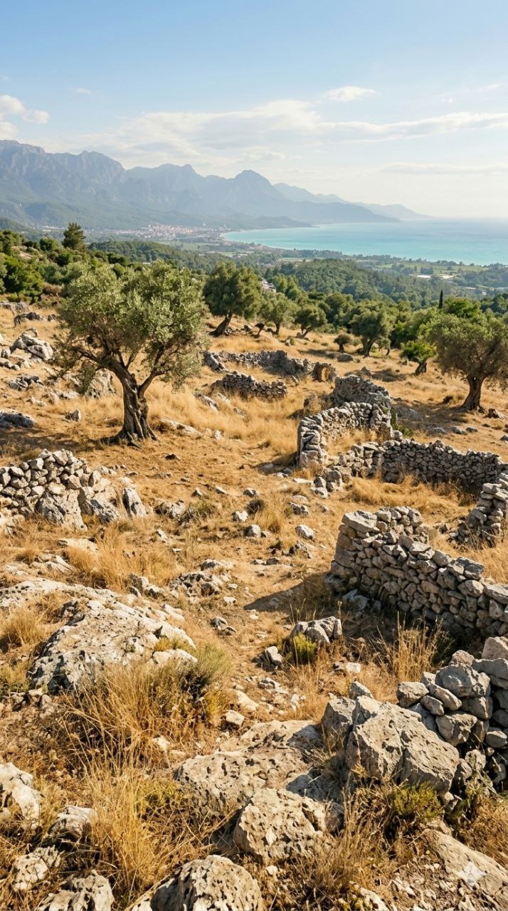 Земля в Анталии, Турция, 100 сот. - фото 1